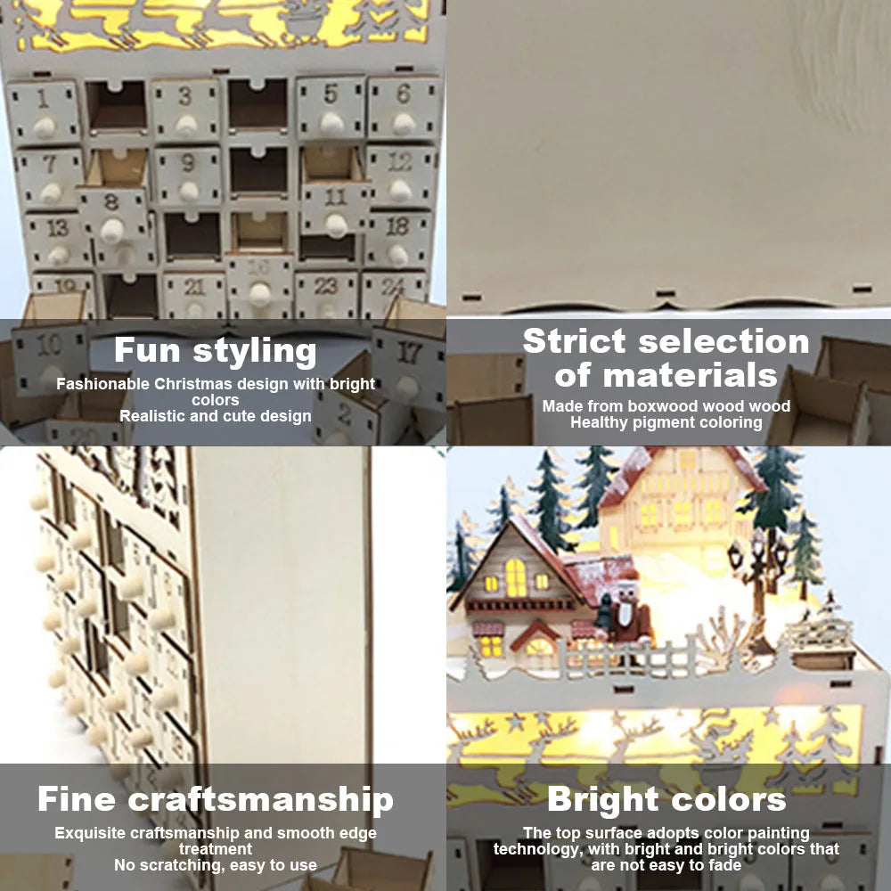 Festive Countdown Light Box