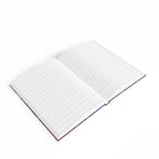 Open Letters to My Mom memorial journal showing ruled writing pages for letters memories and personal reflections