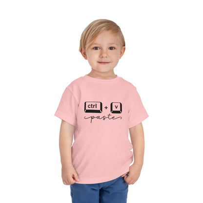 CTRL + V Toddler Tee – The Paste to Dad’s Copy (Matching Family Shirts!)