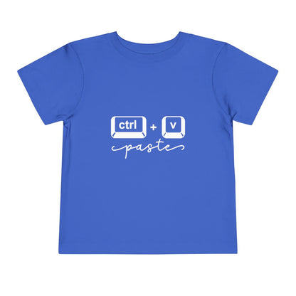 CTRL + V Toddler Tee – The Paste to Dad’s Copy (Matching Family Shirts!)