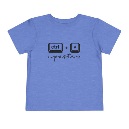 CTRL + V Toddler Tee – The Paste to Dad’s Copy (Matching Family Shirts!)