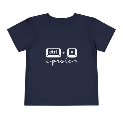 CTRL + V Toddler Tee – The Paste to Dad’s Copy (Matching Family Shirts!)