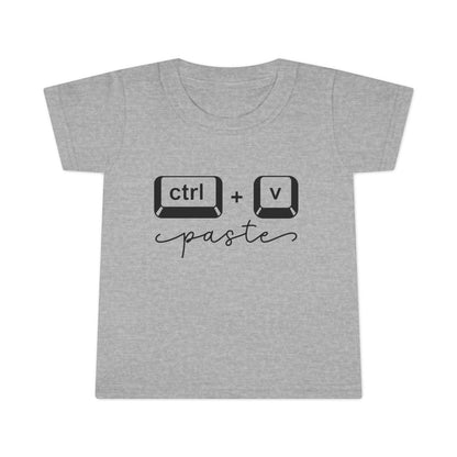CTRL + V Toddler Tee – The Paste to Dad’s Copy (Matching Family Shirts!)