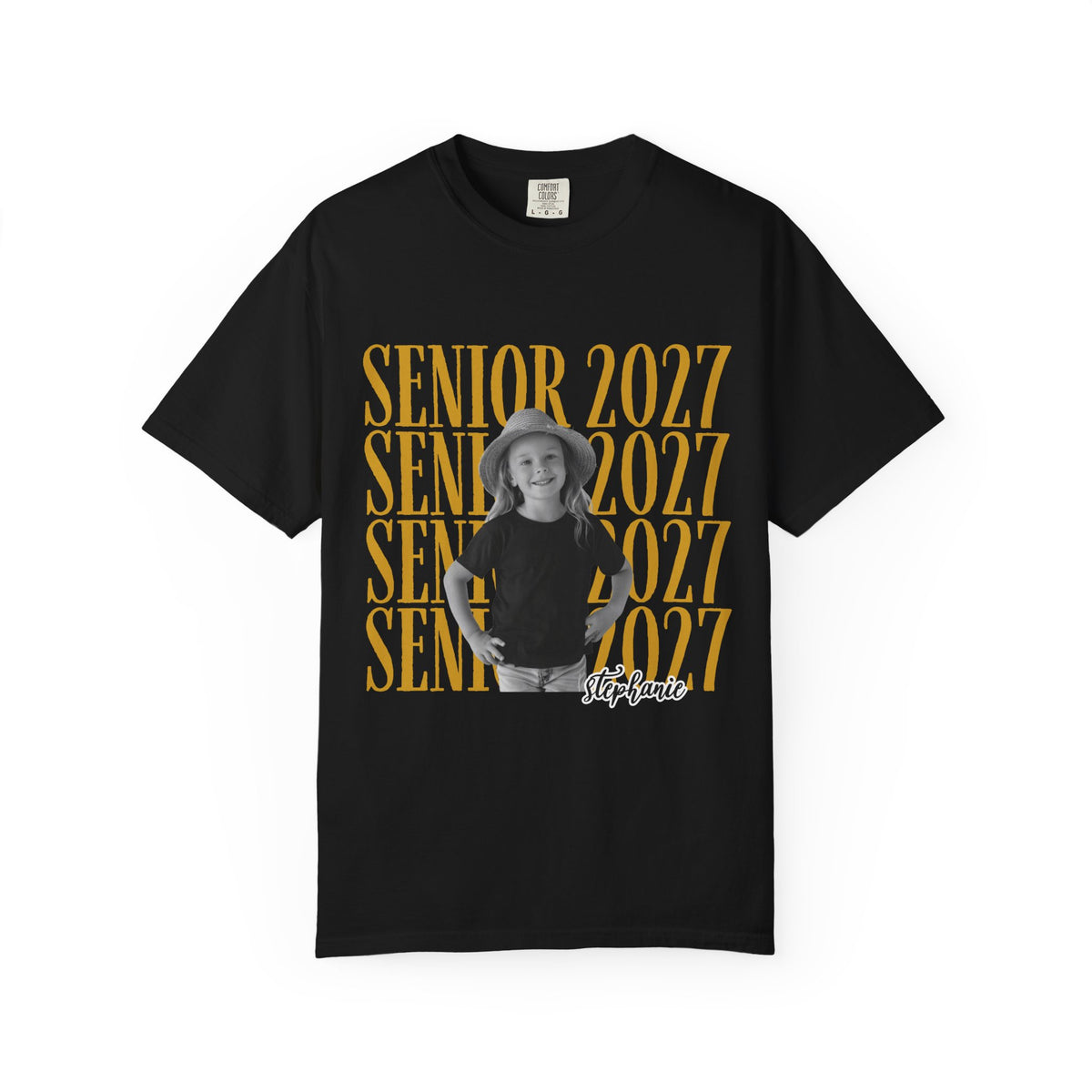 Custom Senior 2027 Shirt | Vintage Photo