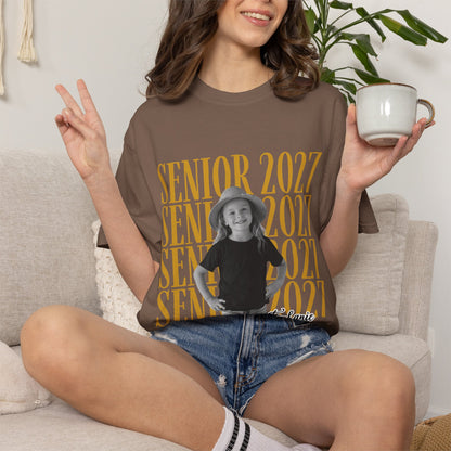 Custom Senior 2027 Shirt | Vintage Photo