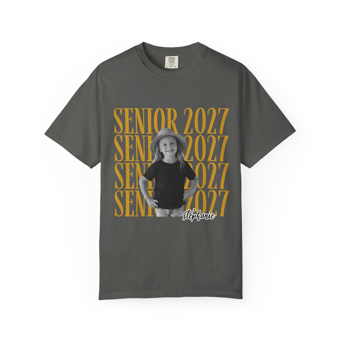 Custom Senior 2027 Shirt | Vintage Photo