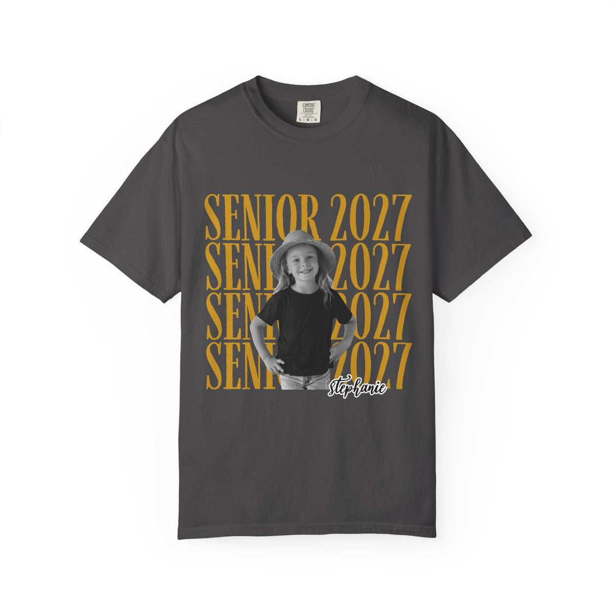 Custom Senior 2027 Shirt | Vintage Photo