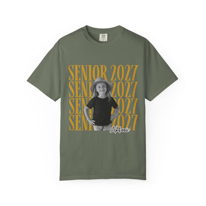 Custom Senior 2027 Shirt | Vintage Photo