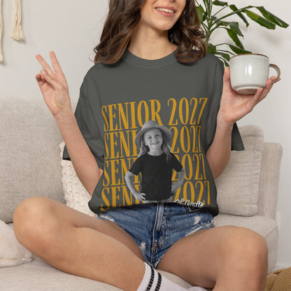 Custom Senior 2027 Shirt | Vintage Photo