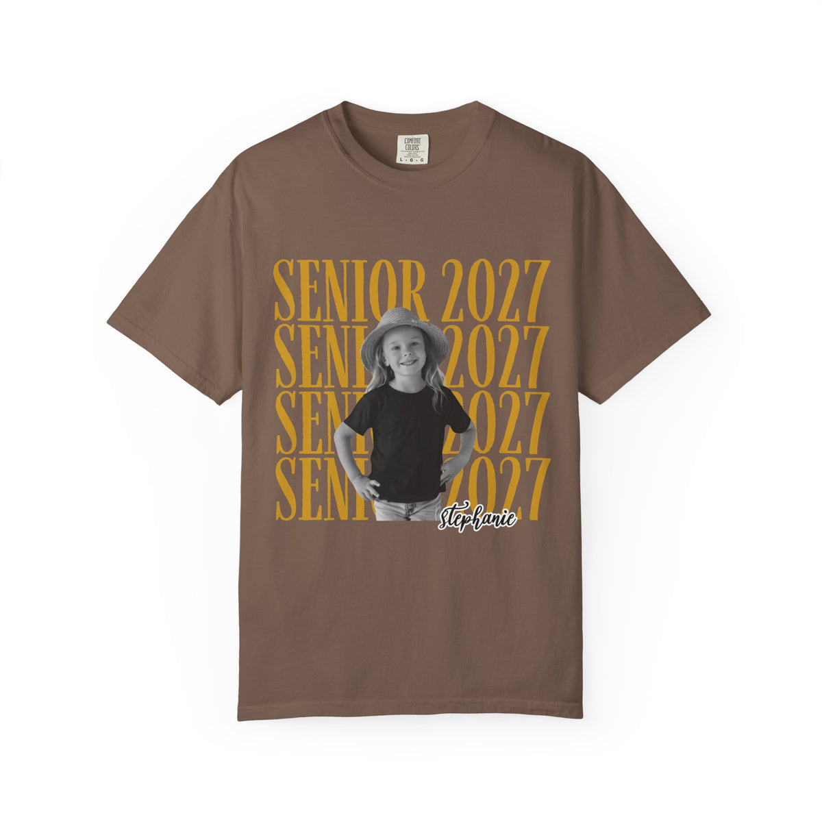 Custom Senior 2027 Shirt | Vintage Photo
