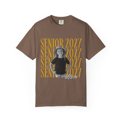 Custom Senior 2027 Shirt | Vintage Photo