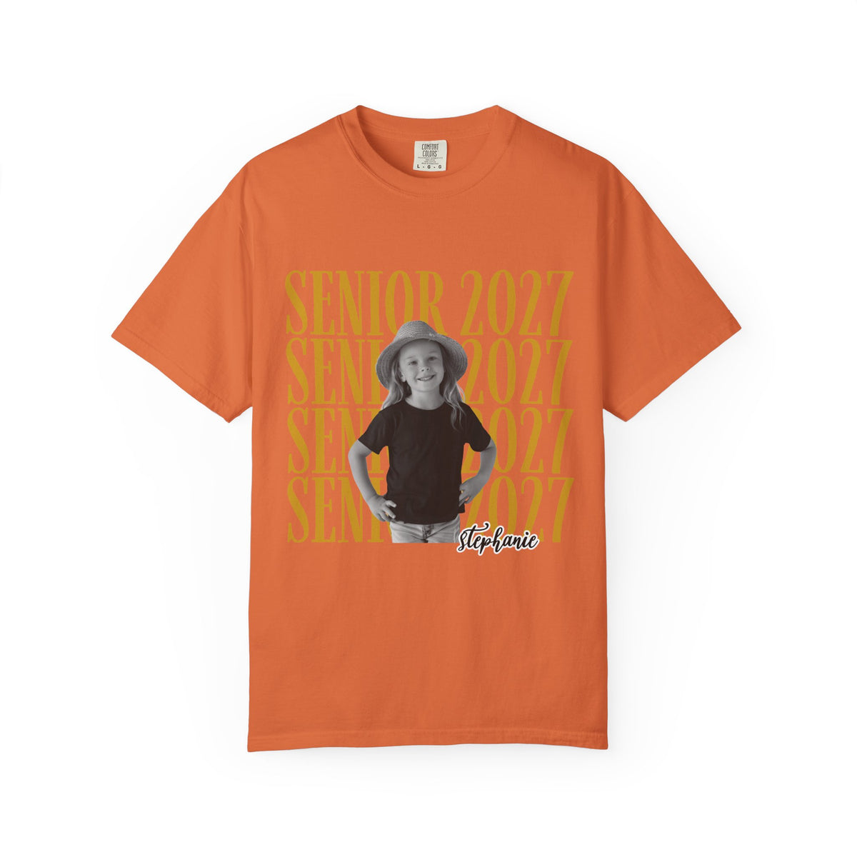 Custom Senior 2027 Shirt | Vintage Photo