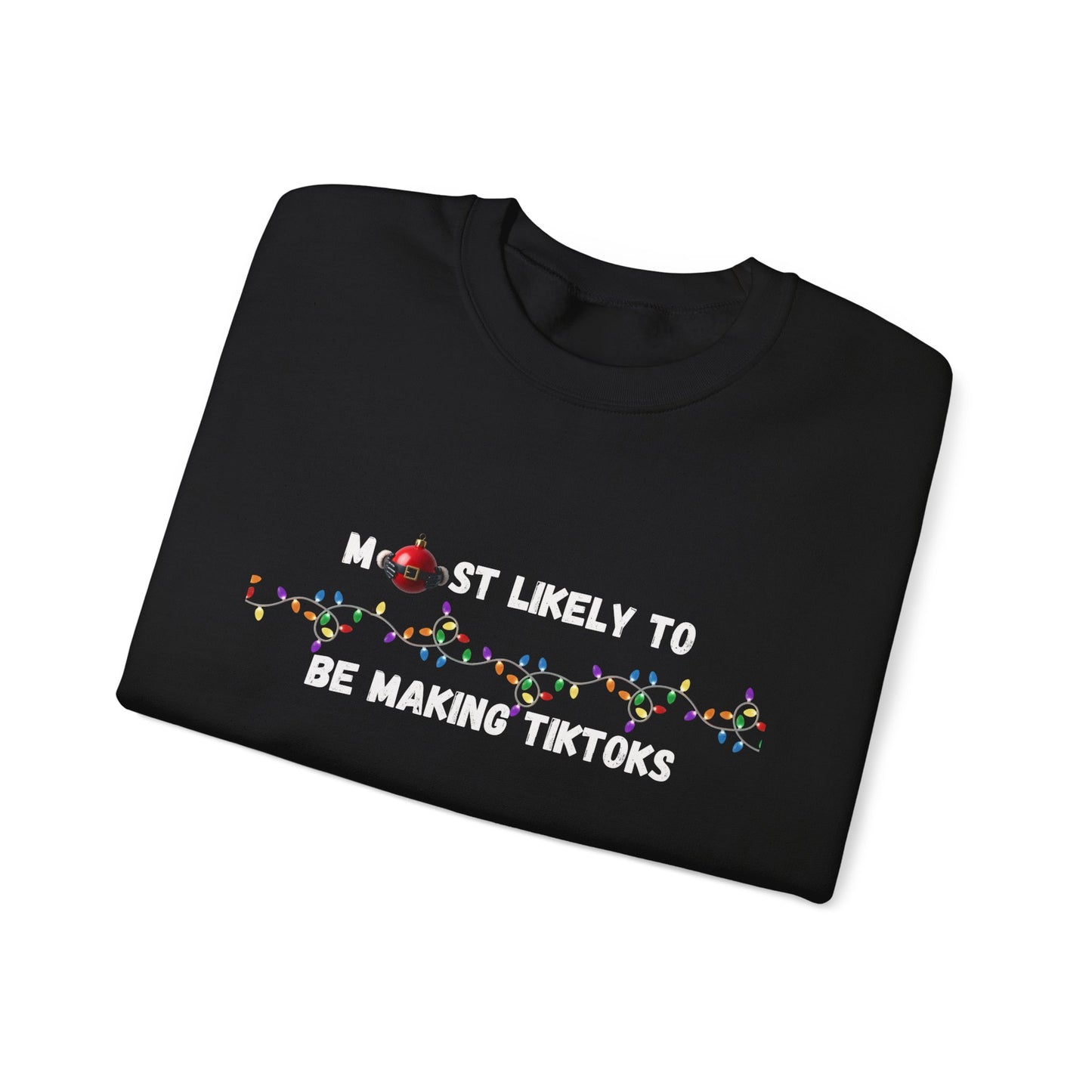 Most Likely To Christmas Day Edition (Dark Apparel) | Christmas Humor | Gift for Friends & Family