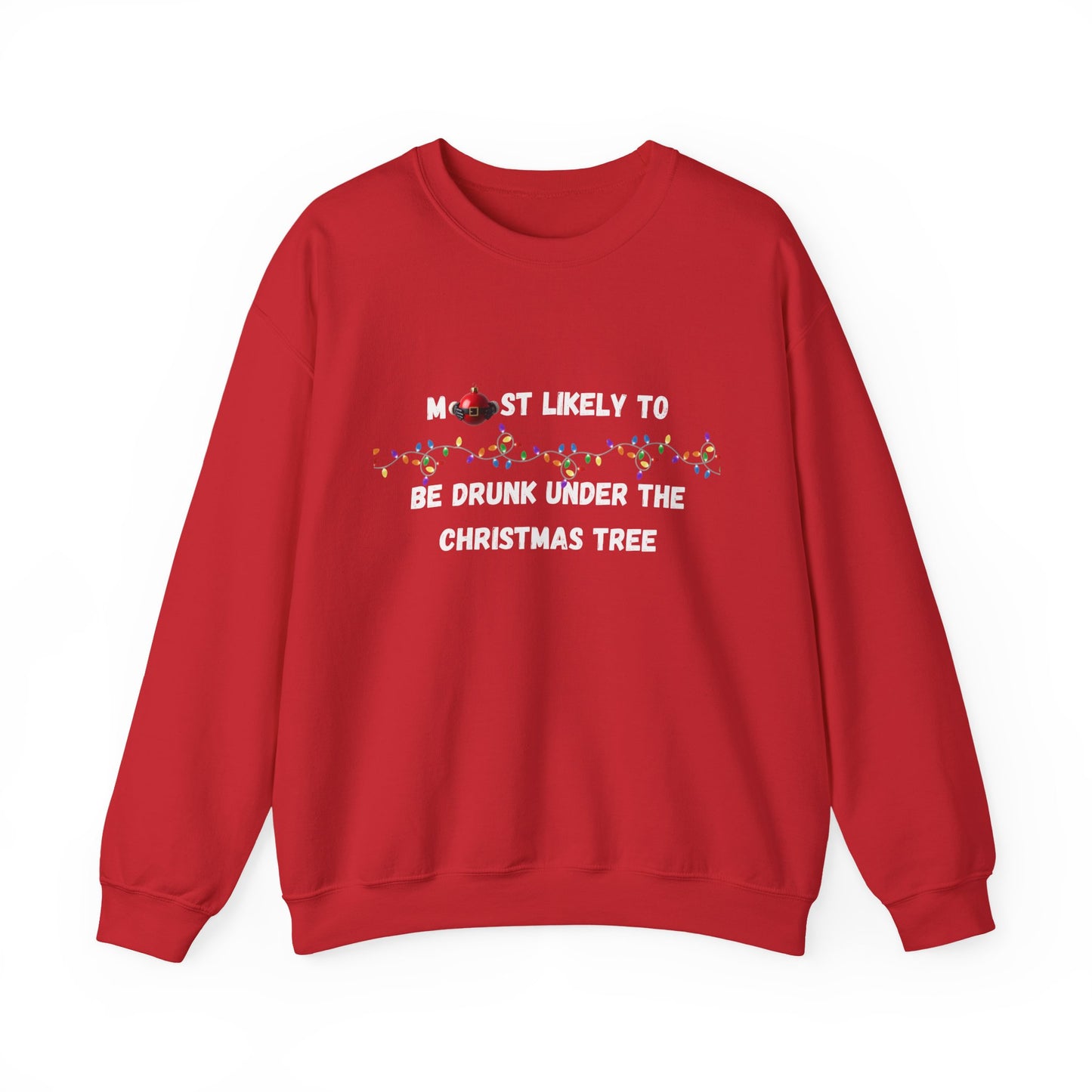 Most Likely To Naughty Edition (Dark Apparel) | Christmas Humor | Gift for Friends & Family