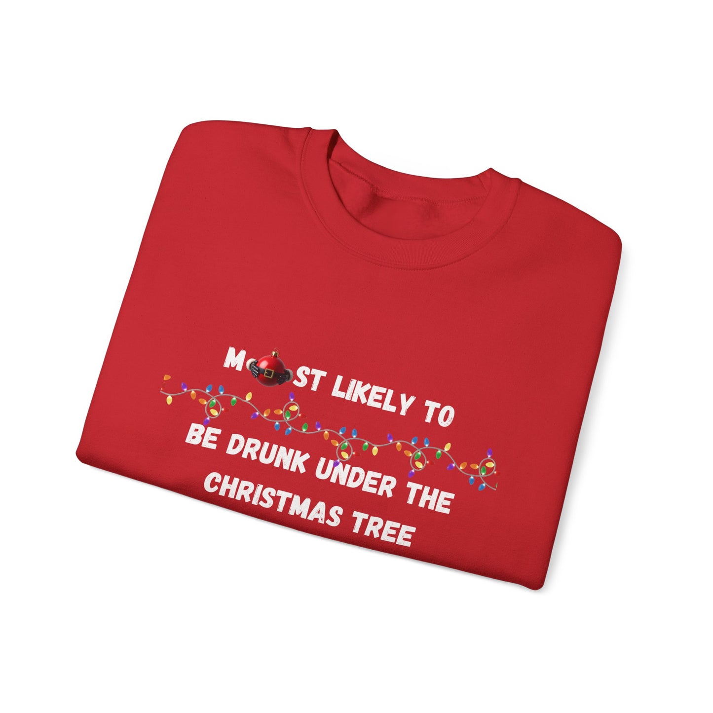 Most Likely To Food & Drink Edition (Dark Apparel) | Christmas Humor | Gift for Friends & Family