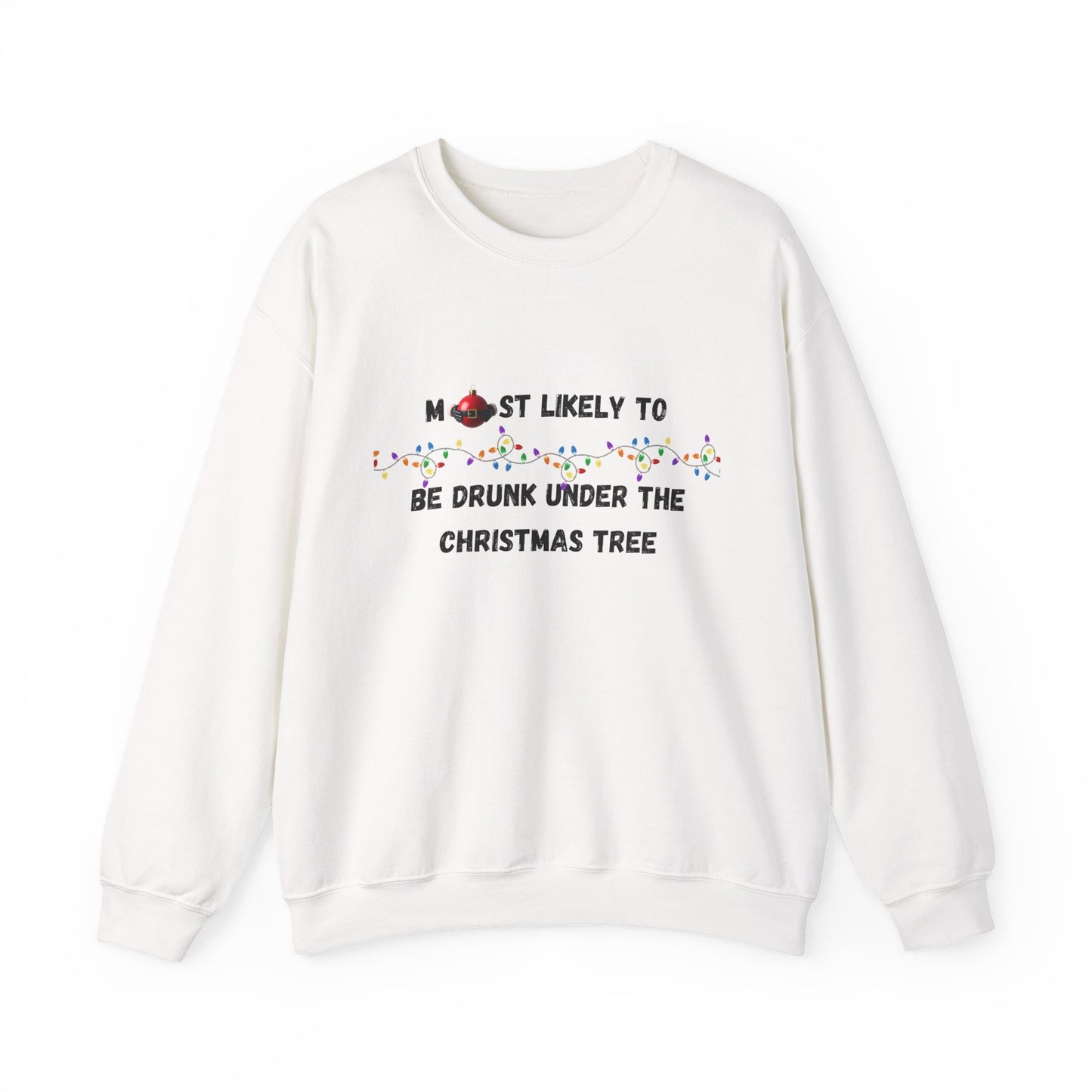 Most Likely To Food & Drink Edition (Light Apparel) | Christmas Humor Tee | Gift for Friends & Family