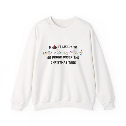 Most Likely To Food & Drink Edition (Light Apparel) | Christmas Humor Tee | Gift for Friends & Family