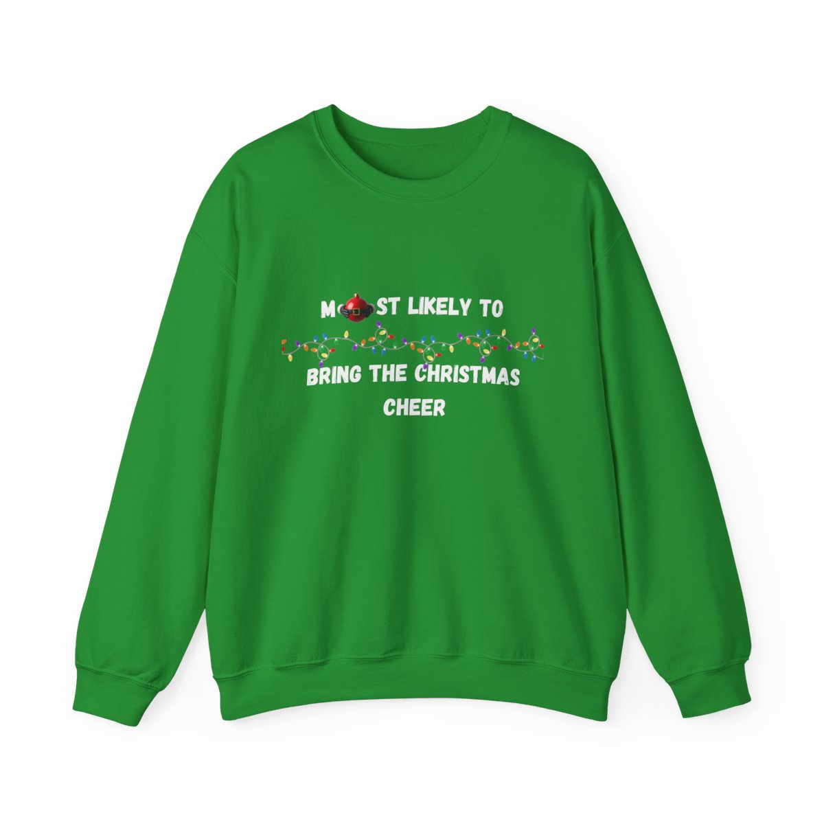 Most Likely To Christmas Spirit Edition (Dark Apparel) | Christmas Humor | Gift for Friends & Family