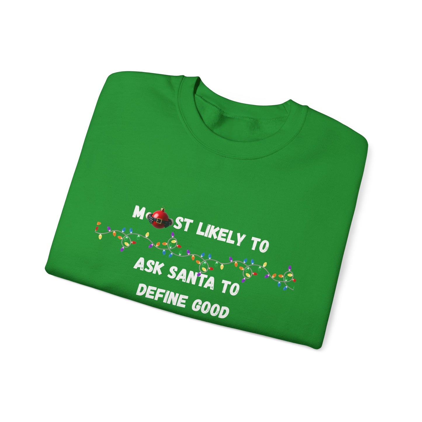 Most Likely To Santa Edition (Dark Apparel) | Christmas Humor | Gift for Friends & Family