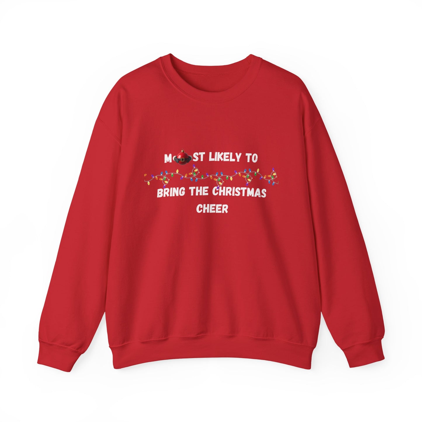 Most Likely To Christmas Spirit Edition (Dark Apparel) | Christmas Humor | Gift for Friends & Family