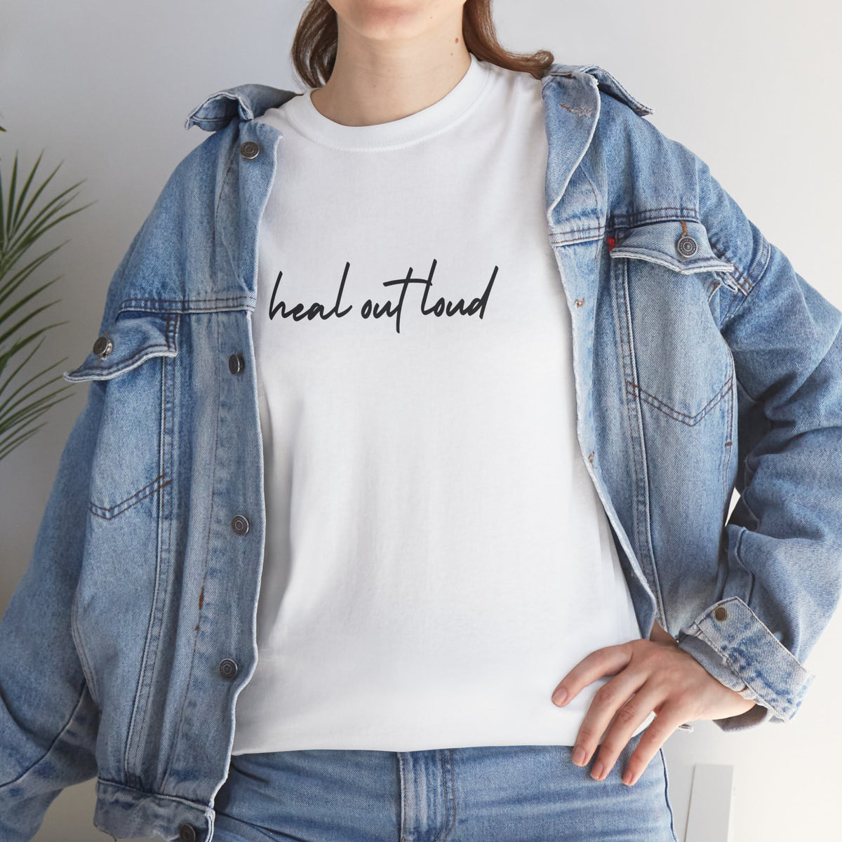 “Heal Out Loud” Mental Wellness Apparel – Tee, Long Sleeve, or Sweatshirt | Faith, Healing & Purpose