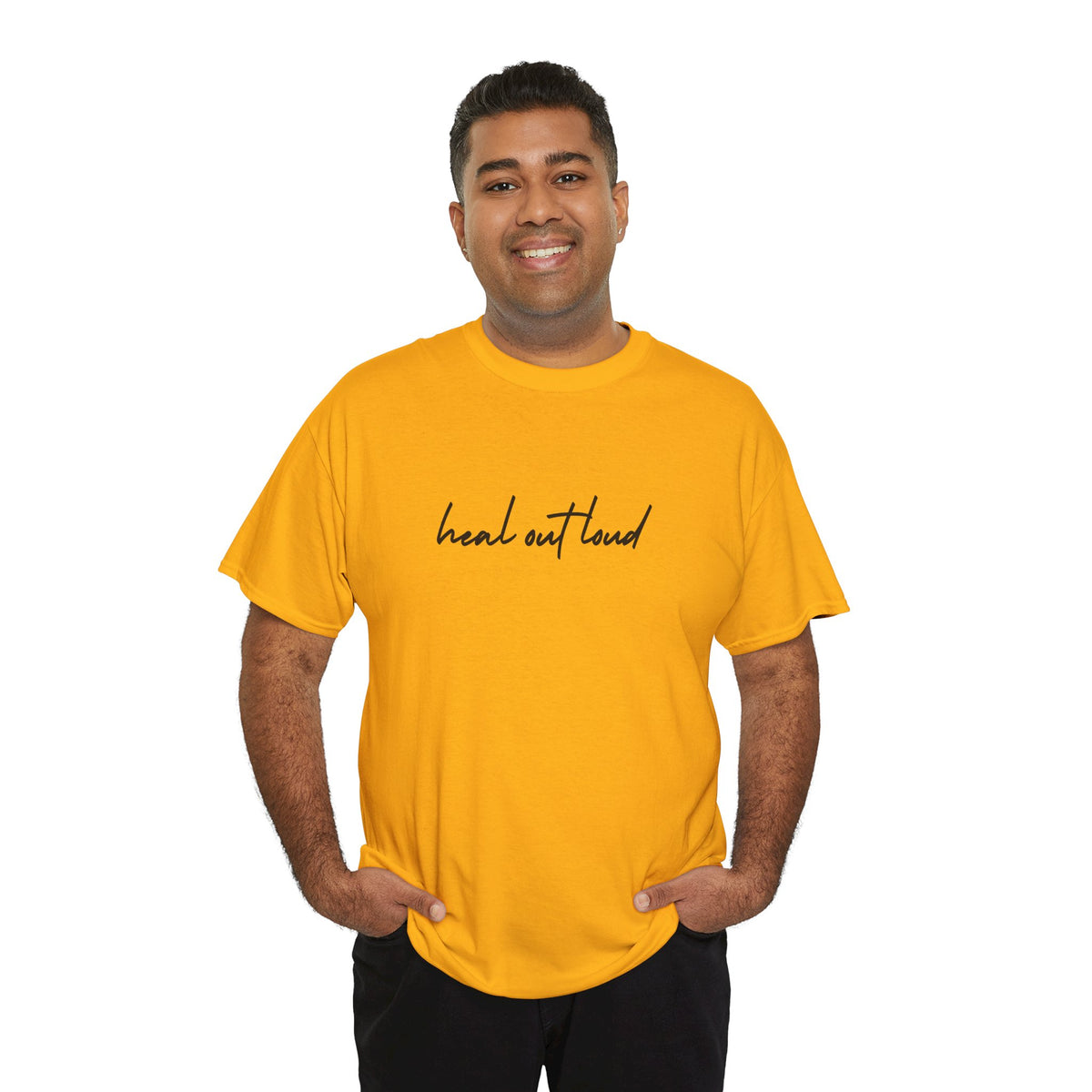 “Heal Out Loud” Mental Wellness Apparel – Tee, Long Sleeve, or Sweatshirt | Faith, Healing & Purpose