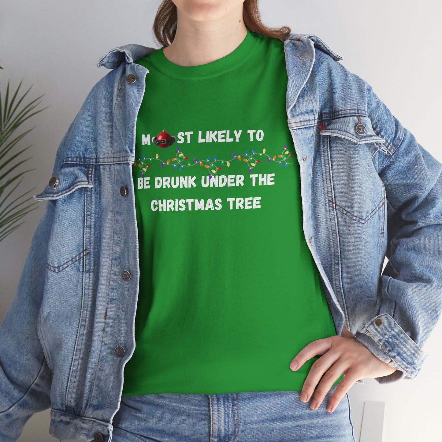 Most Likely To Naughty Edition (Dark Apparel) | Christmas Humor | Gift for Friends & Family