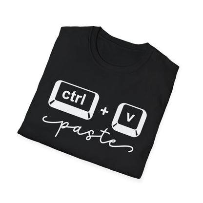 CTRL + V Adult Tee – The Paste to Dad’s Copy (Matching Family Shirts!)