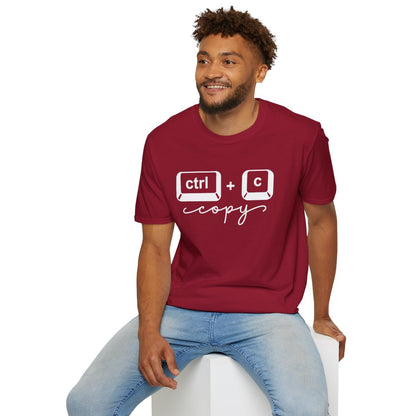 CTRL + C Dad Tee – The Original Copy (Matching Family Shirts Available!)