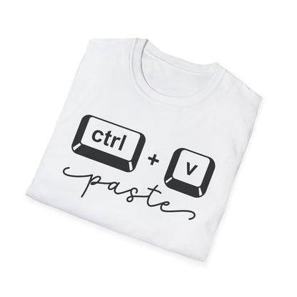 CTRL + V Adult Tee – The Paste to Dad’s Copy (Matching Family Shirts!)