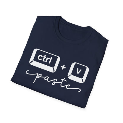 CTRL + V Adult Tee – The Paste to Dad’s Copy (Matching Family Shirts!)
