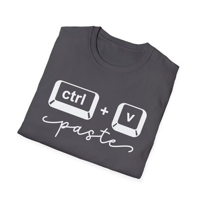 CTRL + V Adult Tee – The Paste to Dad’s Copy (Matching Family Shirts!)