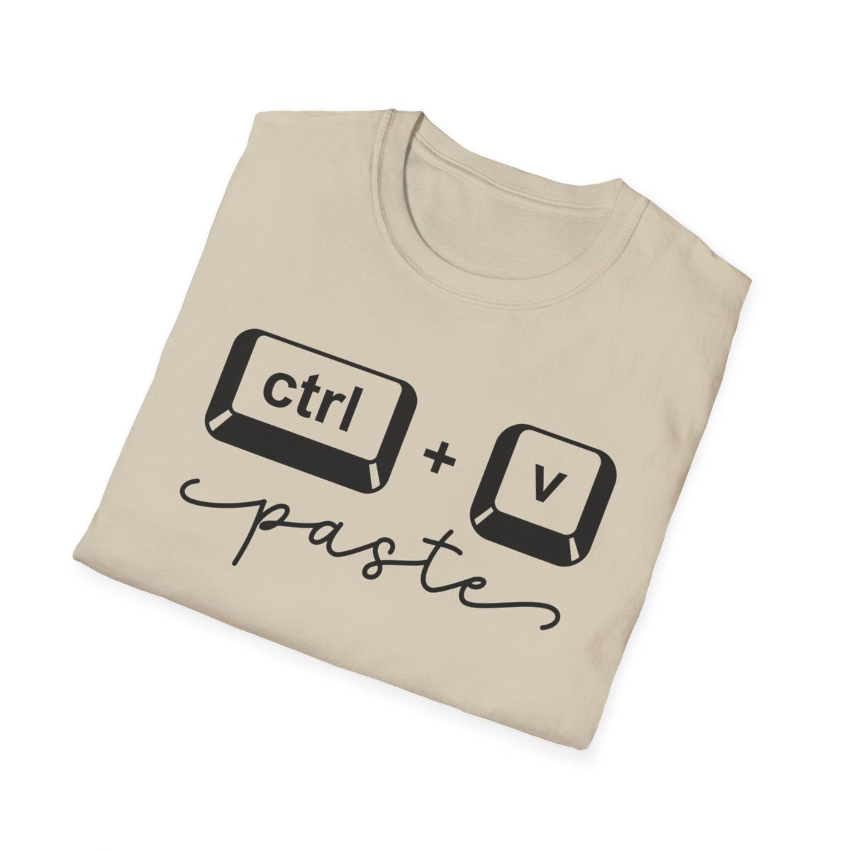 CTRL + V Adult Tee – The Paste to Dad’s Copy (Matching Family Shirts!)