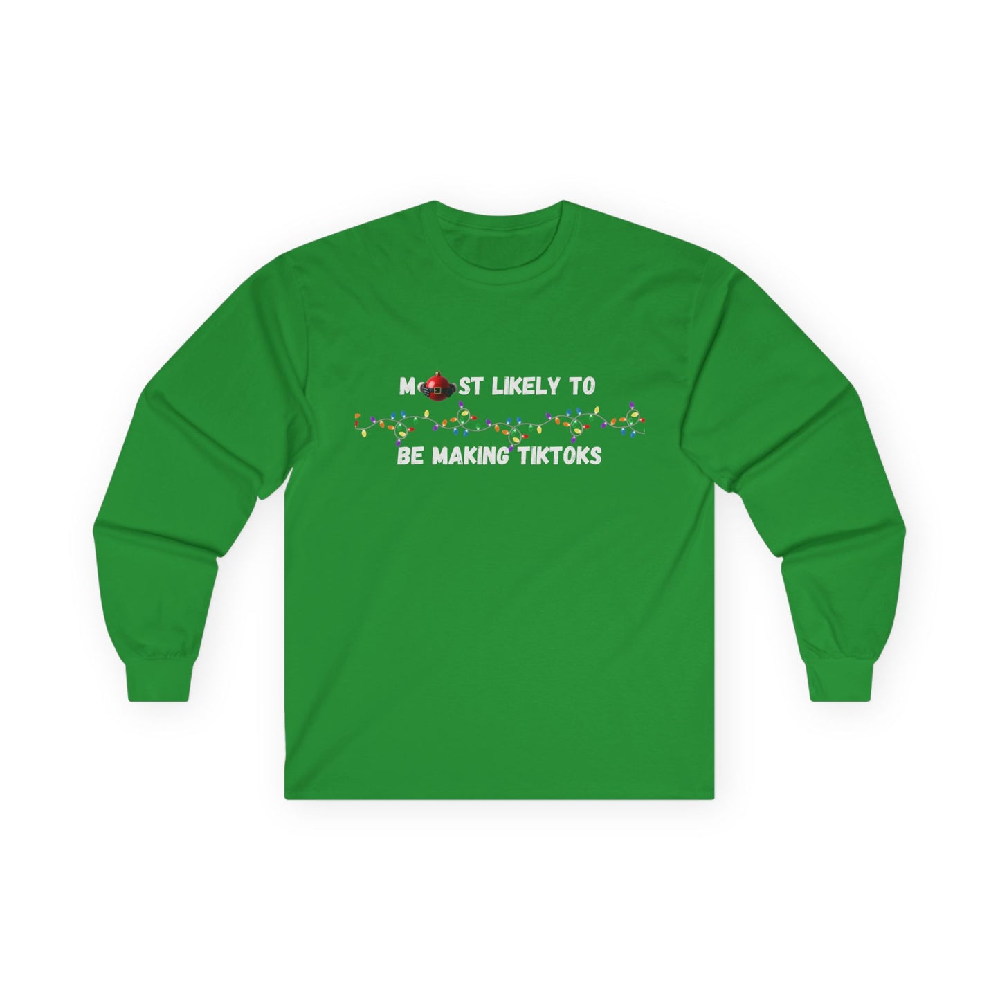 Most Likely To Christmas Day Edition (Dark Apparel) | Christmas Humor | Gift for Friends & Family