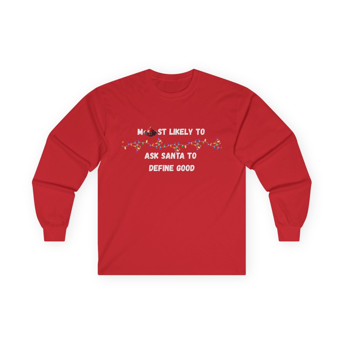 Most Likely To Santa Edition (Dark Apparel) | Christmas Humor | Gift for Friends & Family