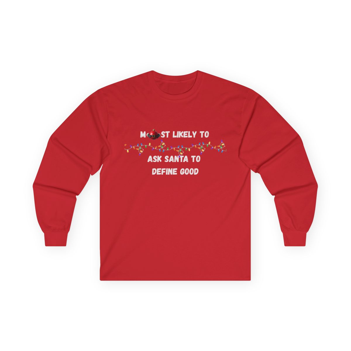 Most Likely To Santa Edition (Dark Apparel) | Christmas Humor | Gift for Friends & Family