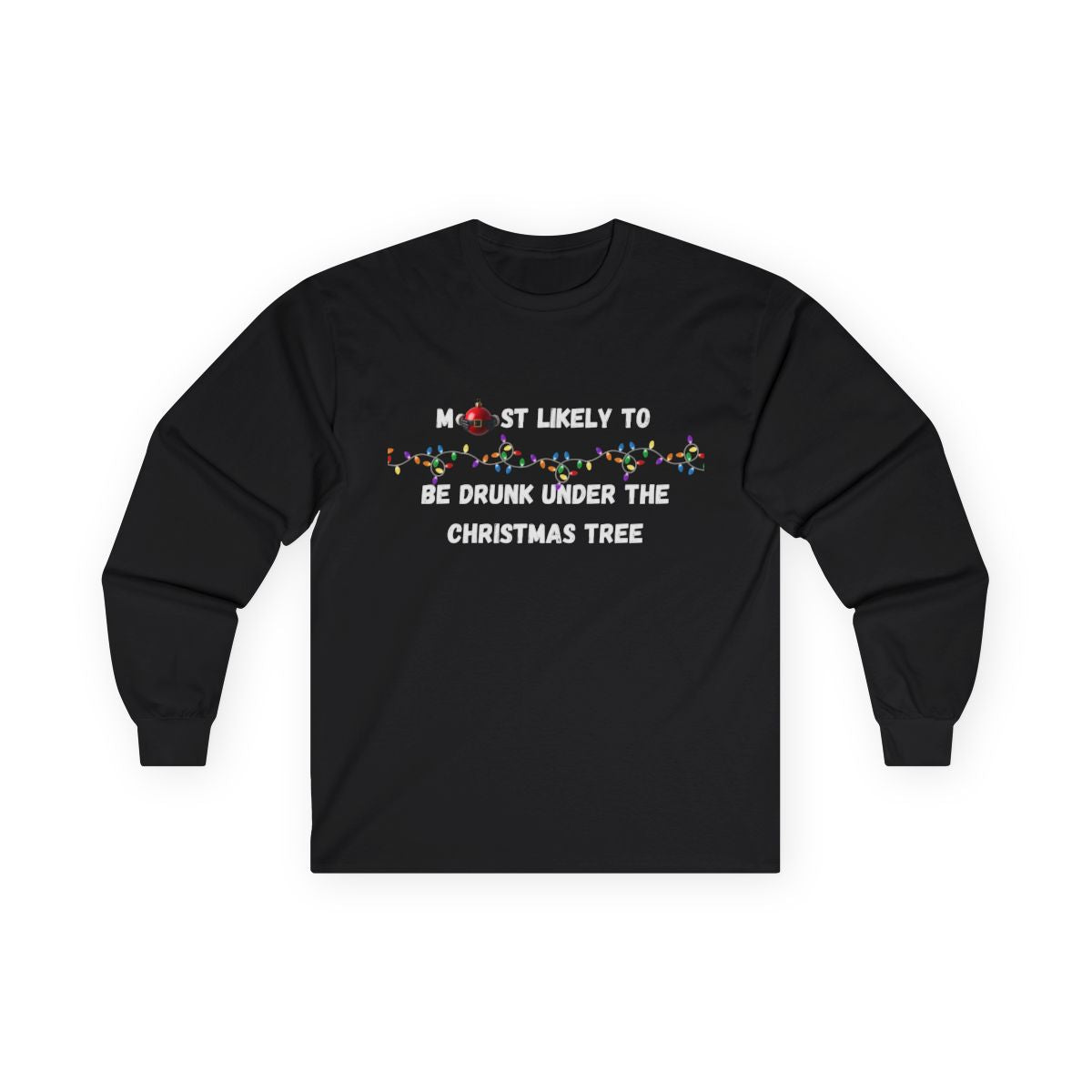 Most Likely To Food & Drink Edition (Dark Apparel) | Christmas Humor | Gift for Friends & Family